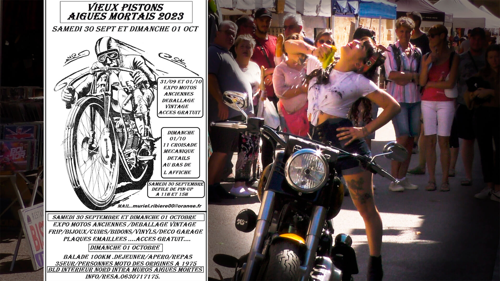 Vieux pistons Aigues-Mortais