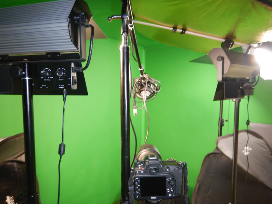 Studio fond vert